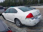 2009 Chevrolet Impala Ls White vin: 2G1WB57N191261943