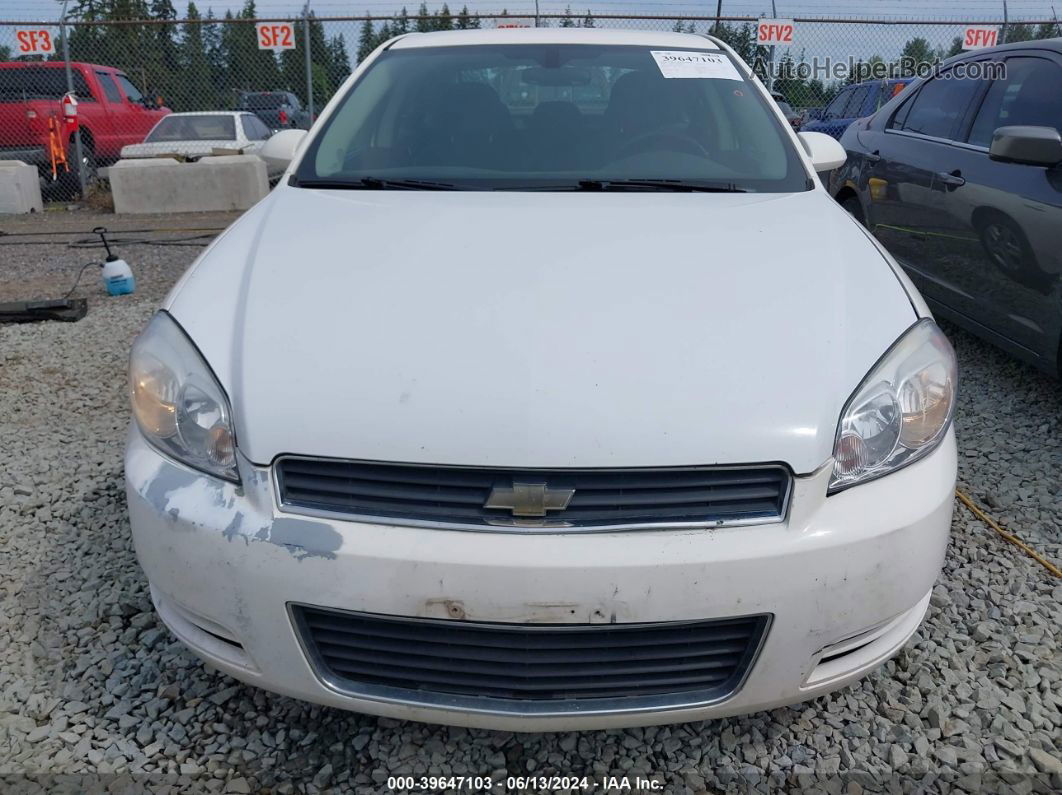 2009 Chevrolet Impala Ls White vin: 2G1WB57N191261943