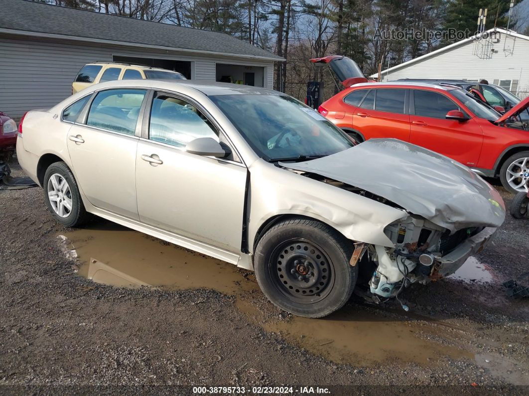 2009 Chevrolet Impala Ls Бежевый vin: 2G1WB57N191285661