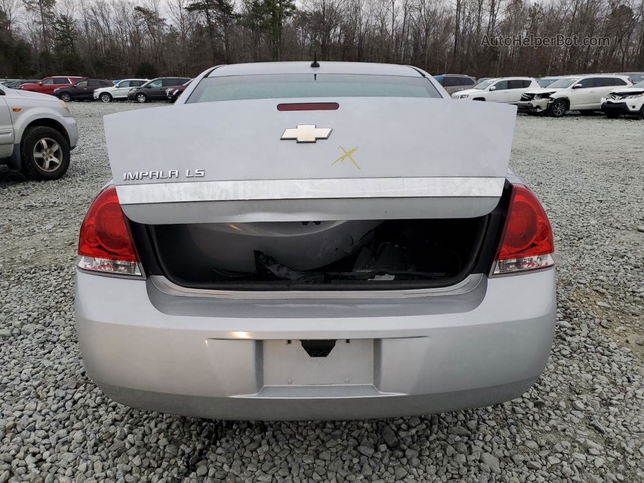 2009 Chevrolet Impala Ls Серебряный vin: 2G1WB57N591147539