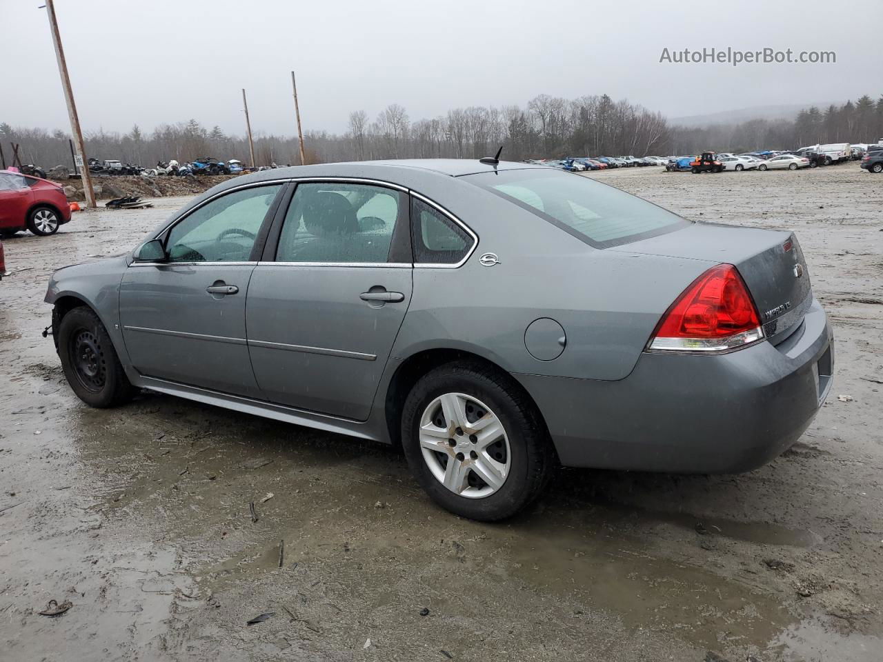 2009 Chevrolet Impala Ls Gray vin: 2G1WB57N791235735