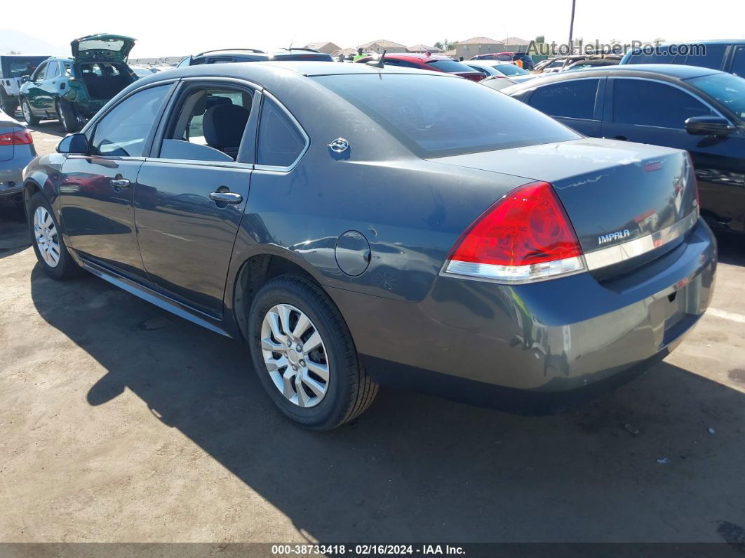 2009 Chevrolet Impala Ls Gray vin: 2G1WB57N891323175