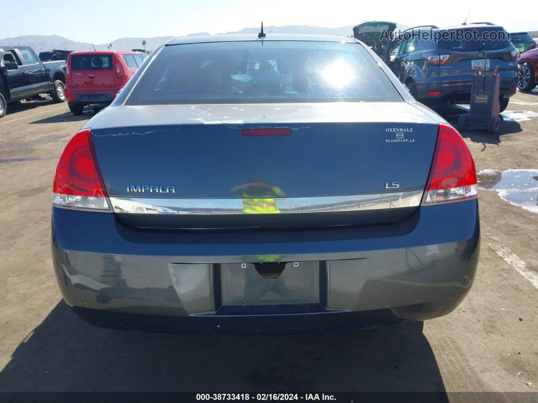 2009 Chevrolet Impala Ls Gray vin: 2G1WB57N891323175