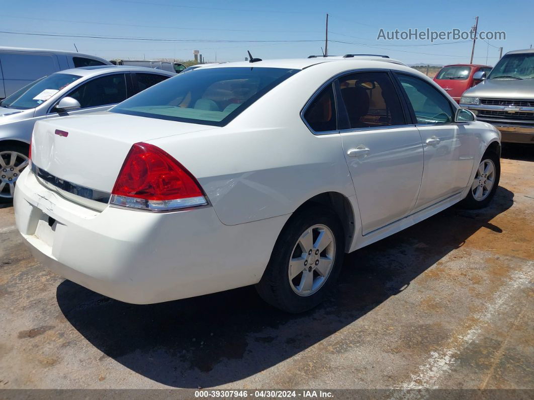 2009 Chevrolet Impala Ls White vin: 2G1WB57NX91272195