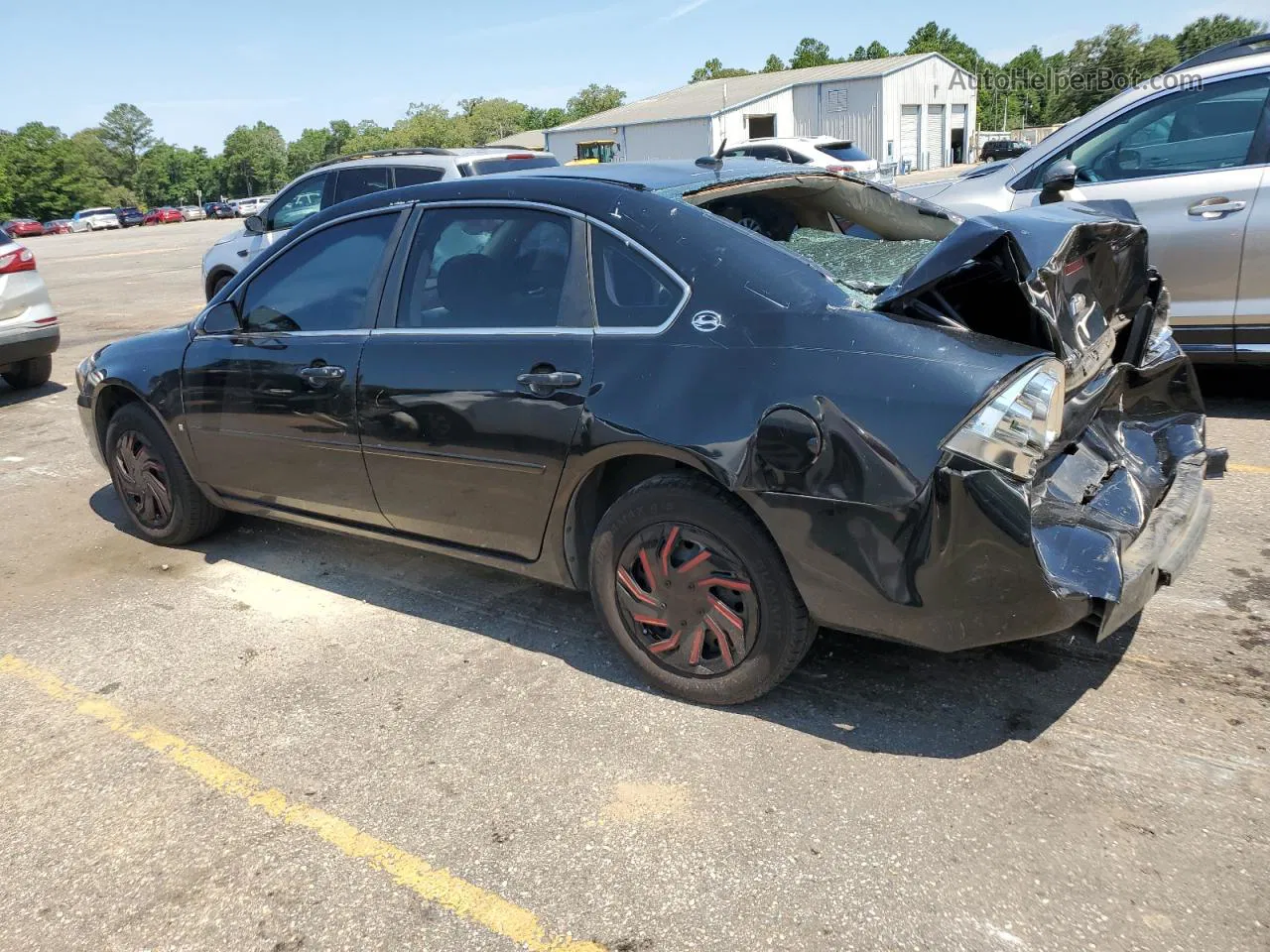 2006 Chevrolet Impala Ls Black vin: 2G1WB58K069122727