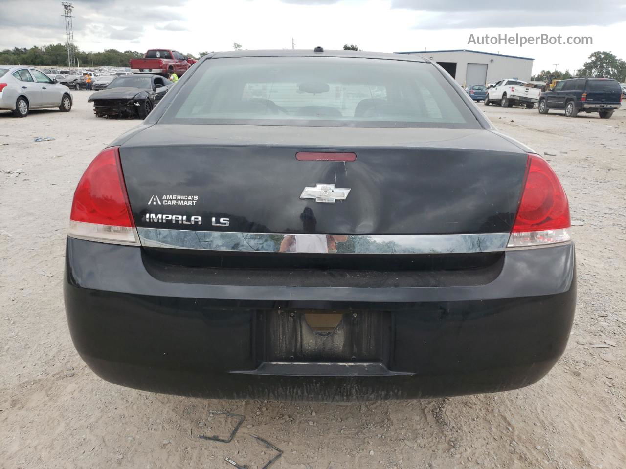 2006 Chevrolet Impala Ls Black vin: 2G1WB58K069221614