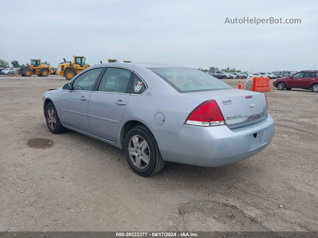 2006 Chevrolet Impala Ls Gray vin: 2G1WB58K069236467