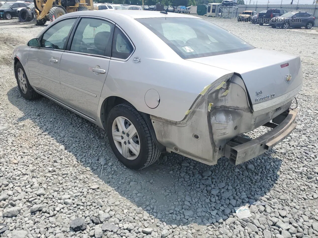 2006 Chevrolet Impala Ls Silver vin: 2G1WB58K069300796