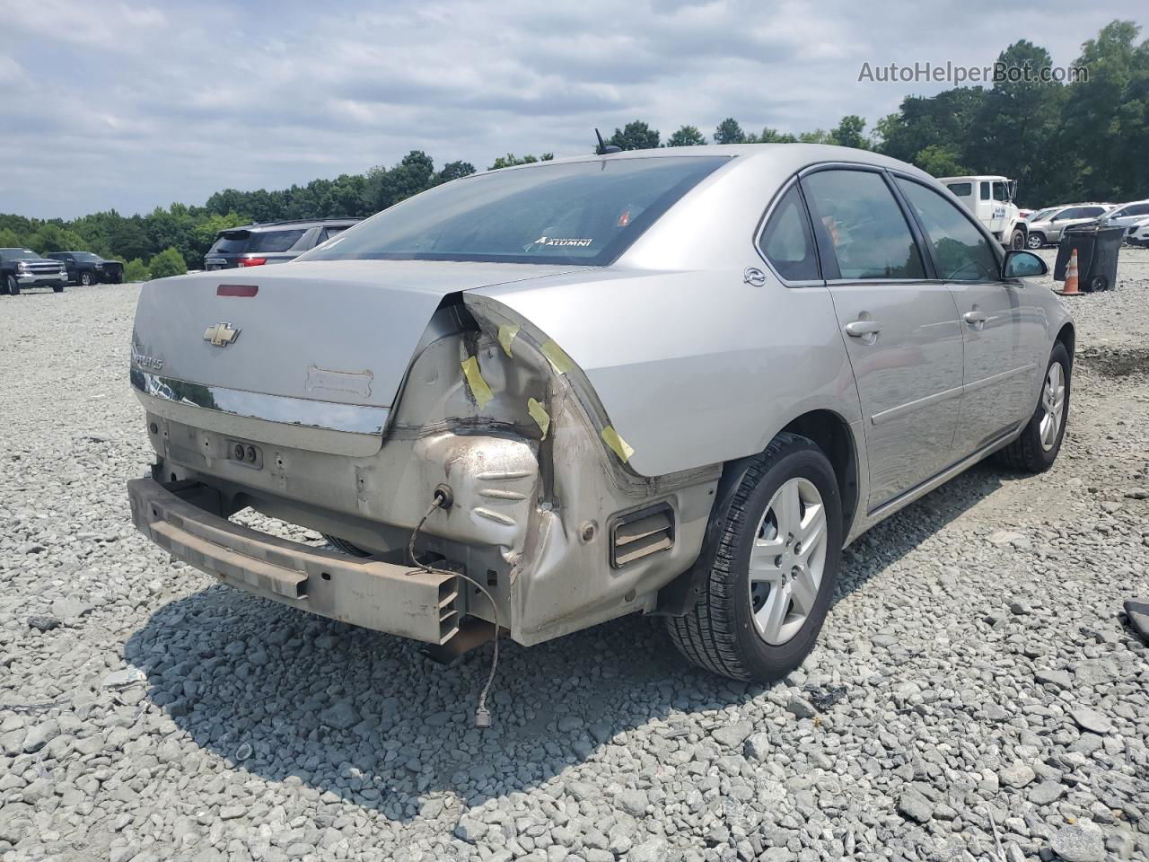 2006 Chevrolet Impala Ls Silver vin: 2G1WB58K069300796