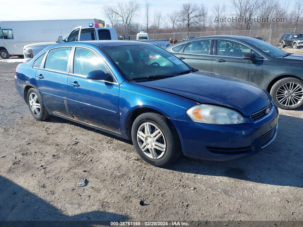 2006 Chevrolet Impala Ls Blue vin: 2G1WB58K069319865