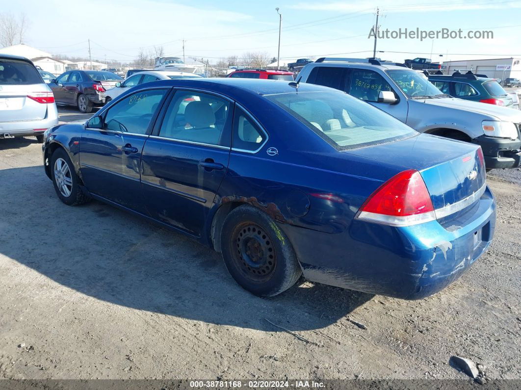 2006 Chevrolet Impala Ls Синий vin: 2G1WB58K069319865