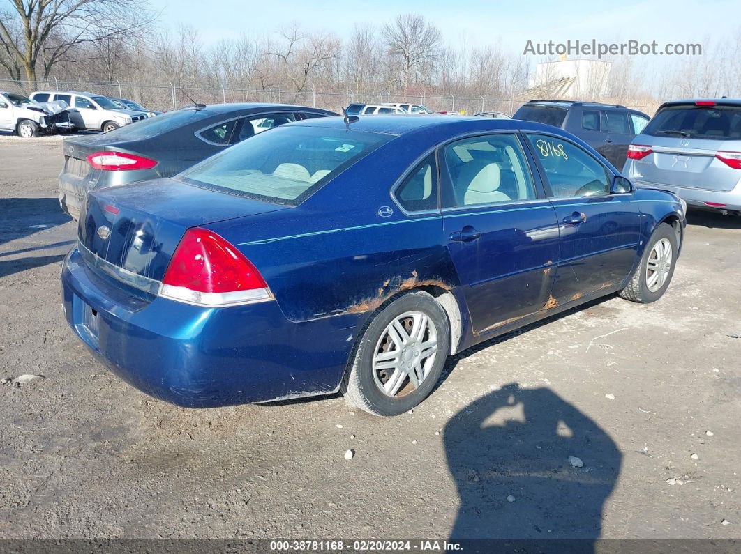 2006 Chevrolet Impala Ls Синий vin: 2G1WB58K069319865