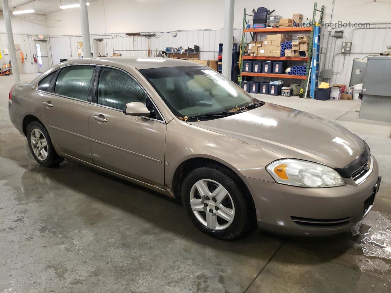 2006 Chevrolet Impala Ls Tan vin: 2G1WB58K069338948