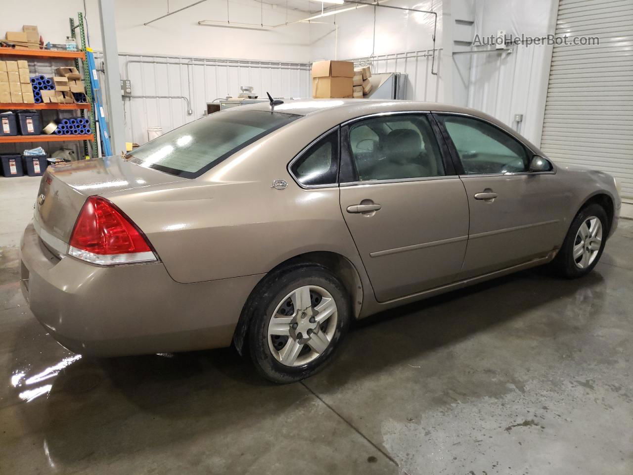 2006 Chevrolet Impala Ls Желто-коричневый vin: 2G1WB58K069338948