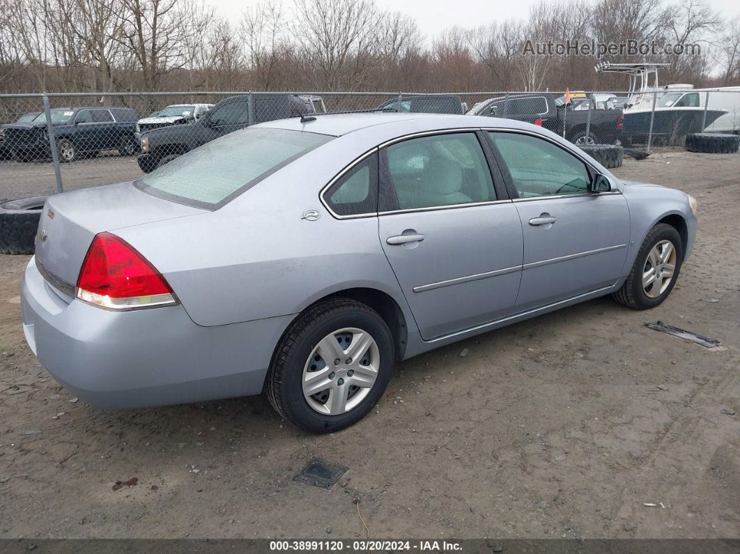 2006 Chevrolet Impala Ls Silver vin: 2G1WB58K169125409