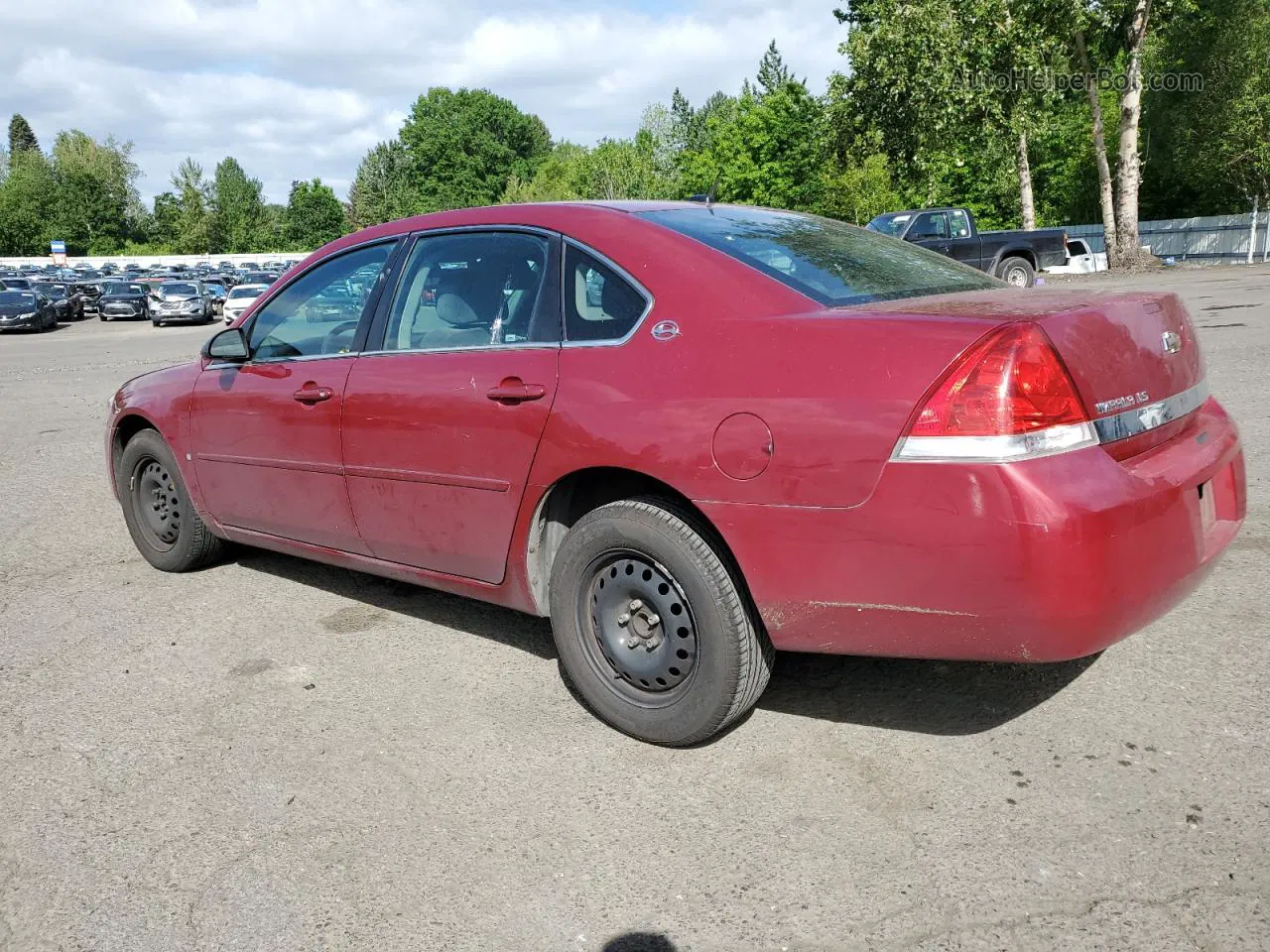 2006 Chevrolet Impala Ls Red vin: 2G1WB58K169148348