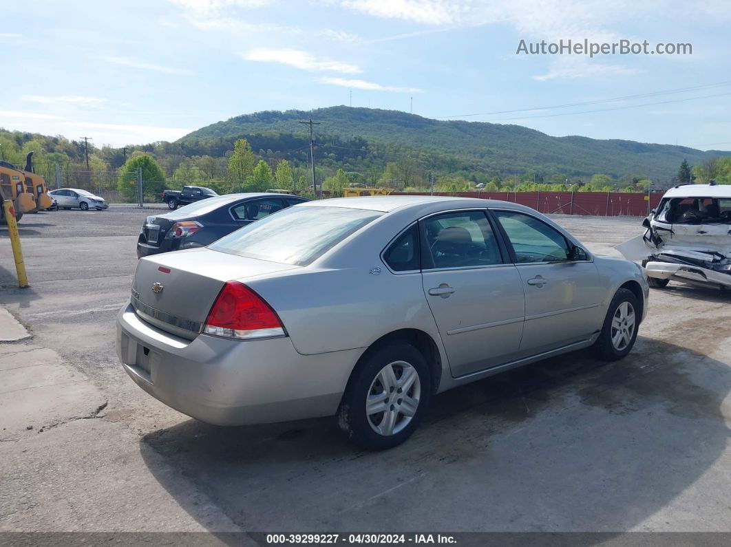 2006 Chevrolet Impala Ls Silver vin: 2G1WB58K169309491