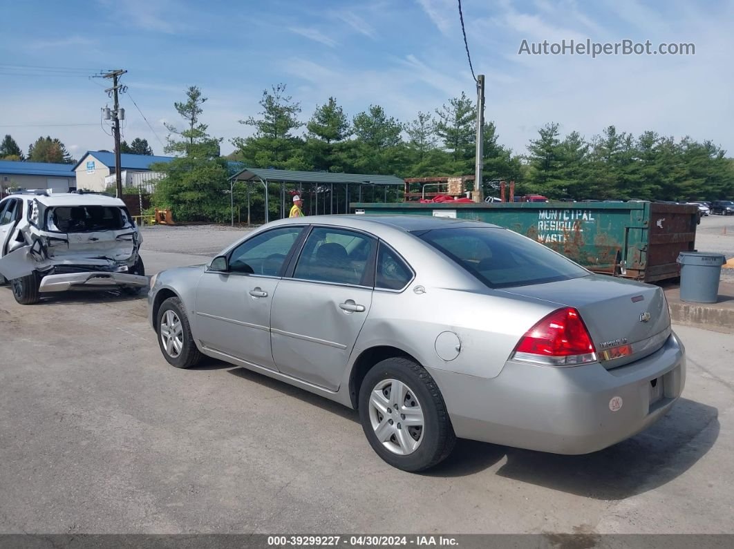 2006 Chevrolet Impala Ls Silver vin: 2G1WB58K169309491