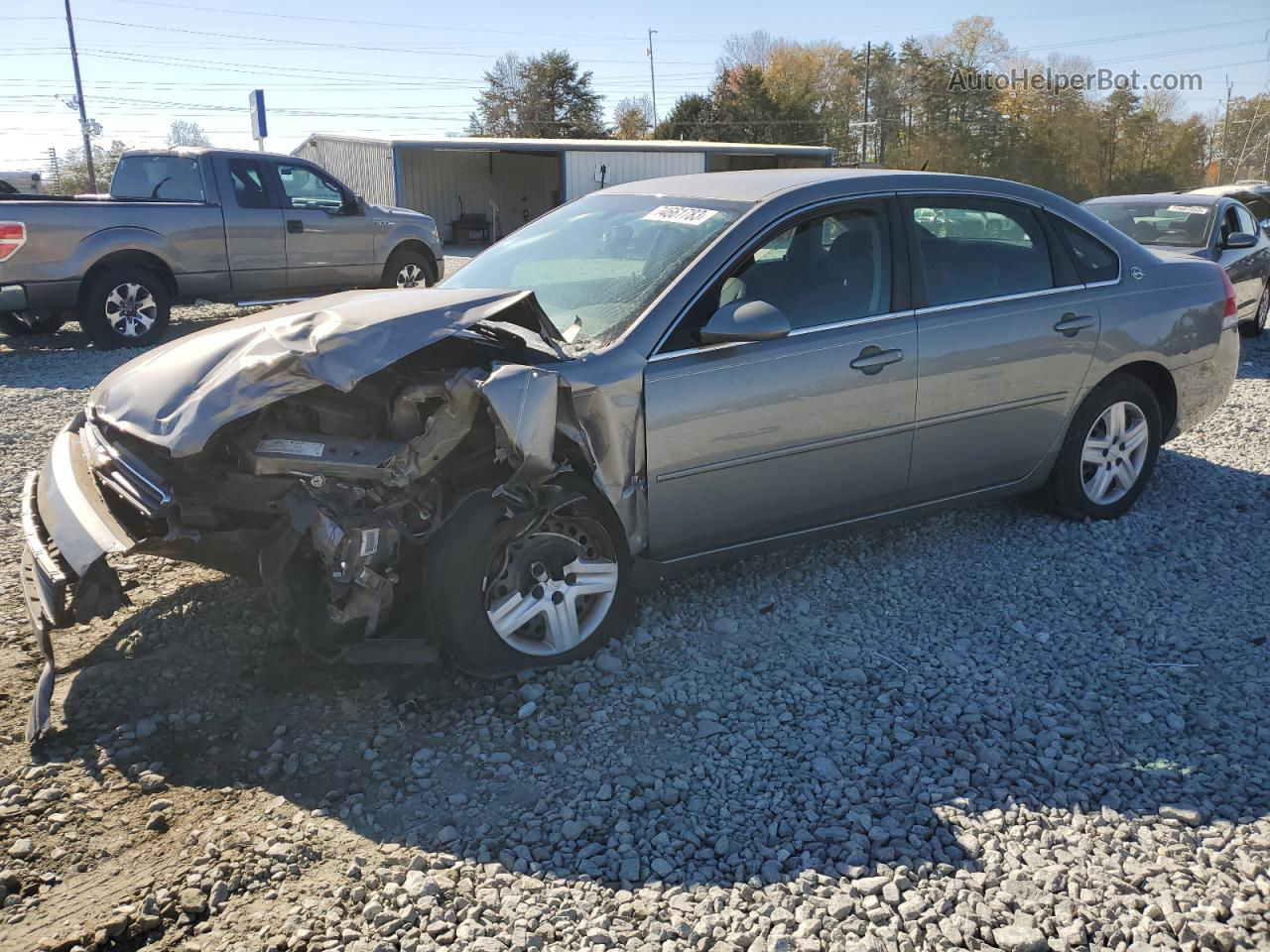 2006 Chevrolet Impala Ls Silver vin: 2G1WB58K269428909