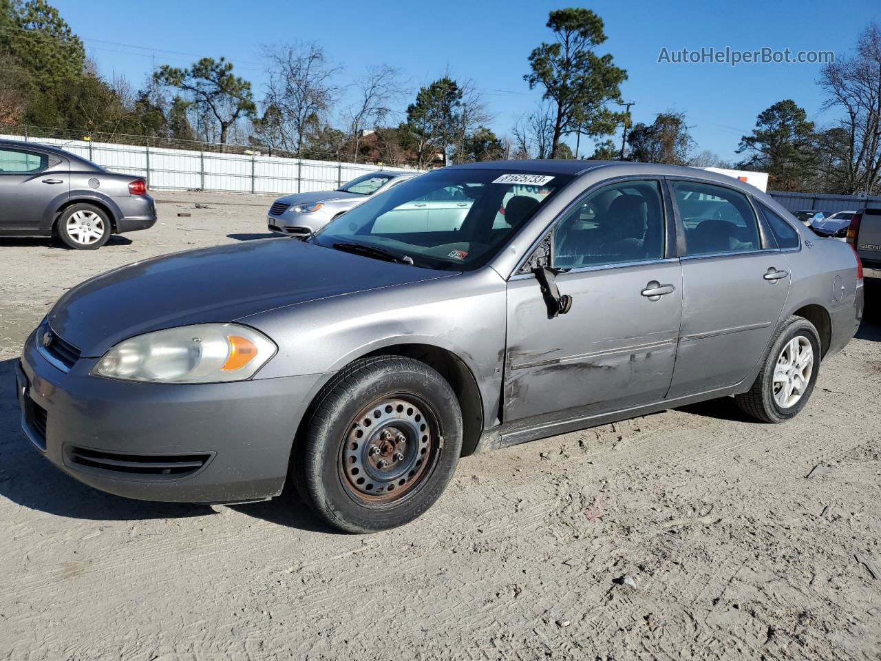 2006 Chevrolet Impala Ls Серый vin: 2G1WB58K369327636