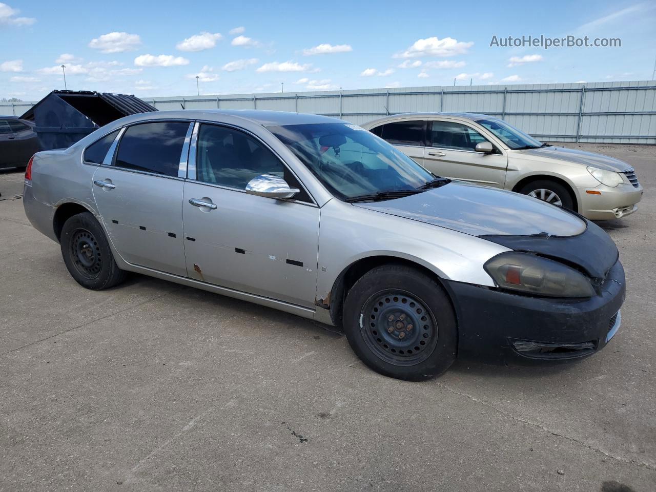 2006 Chevrolet Impala Ls Silver vin: 2G1WB58K469304494