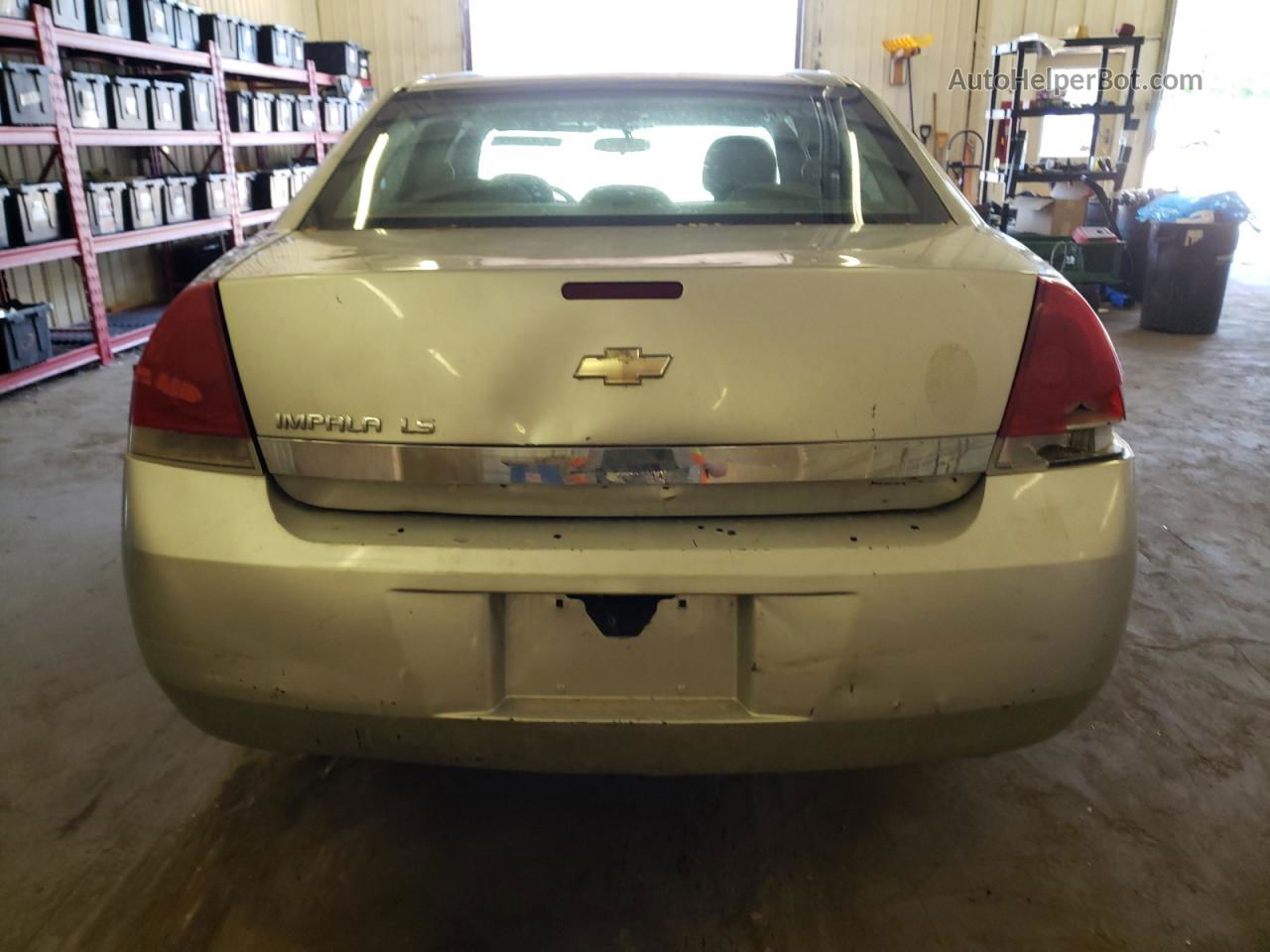 2006 Chevrolet Impala Ls Tan vin: 2G1WB58K469390292