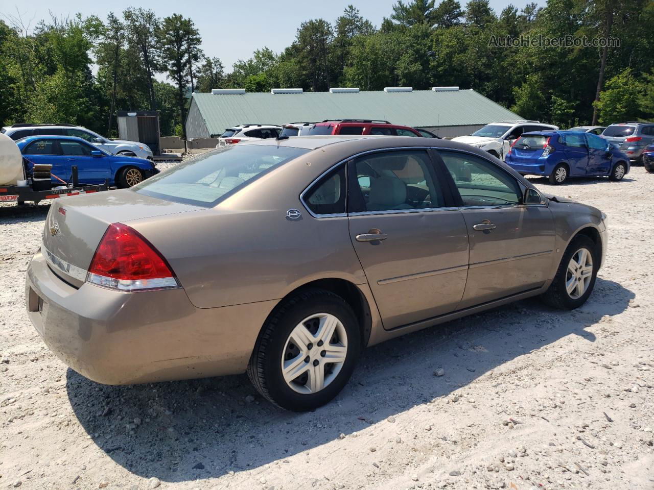 2006 Chevrolet Impala Ls Золотой vin: 2G1WB58K569162026