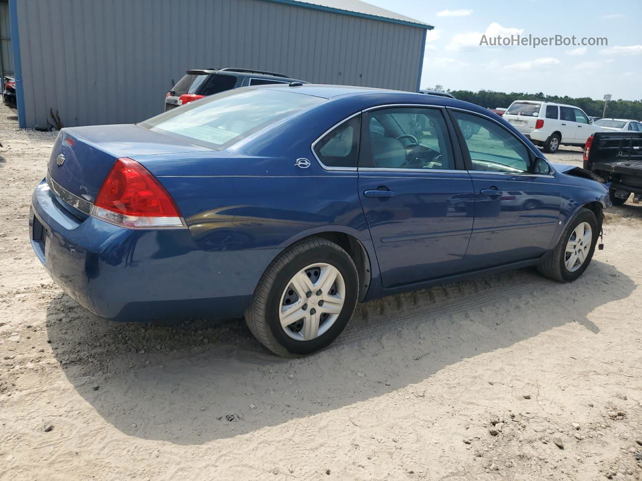 2006 Chevrolet Impala Ls Синий vin: 2G1WB58K569207577