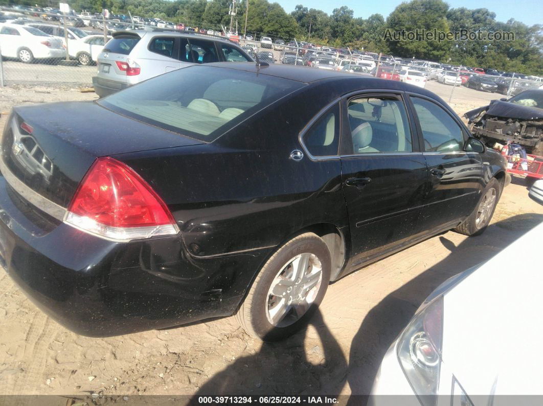 2006 Chevrolet Impala Ls Black vin: 2G1WB58K569302110