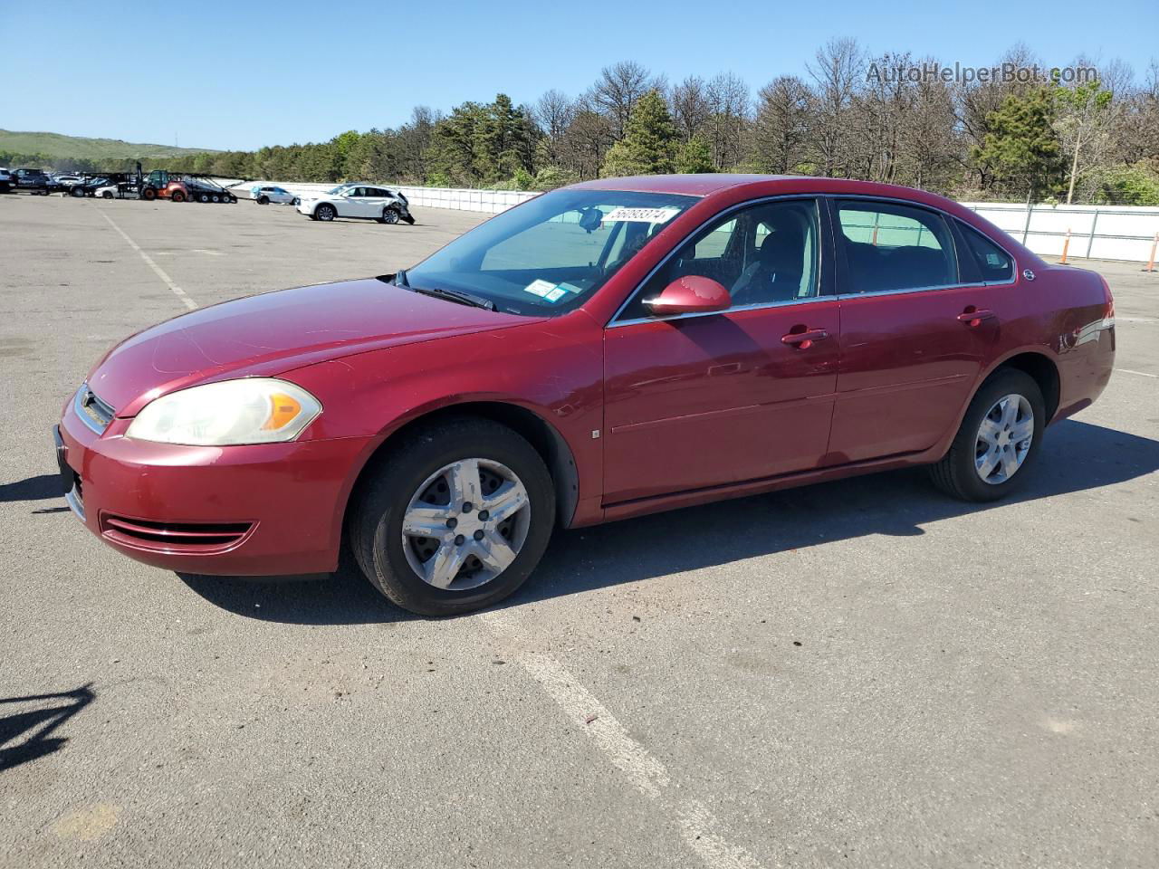 2006 Chevrolet Impala Ls Burgundy vin: 2G1WB58K569303399