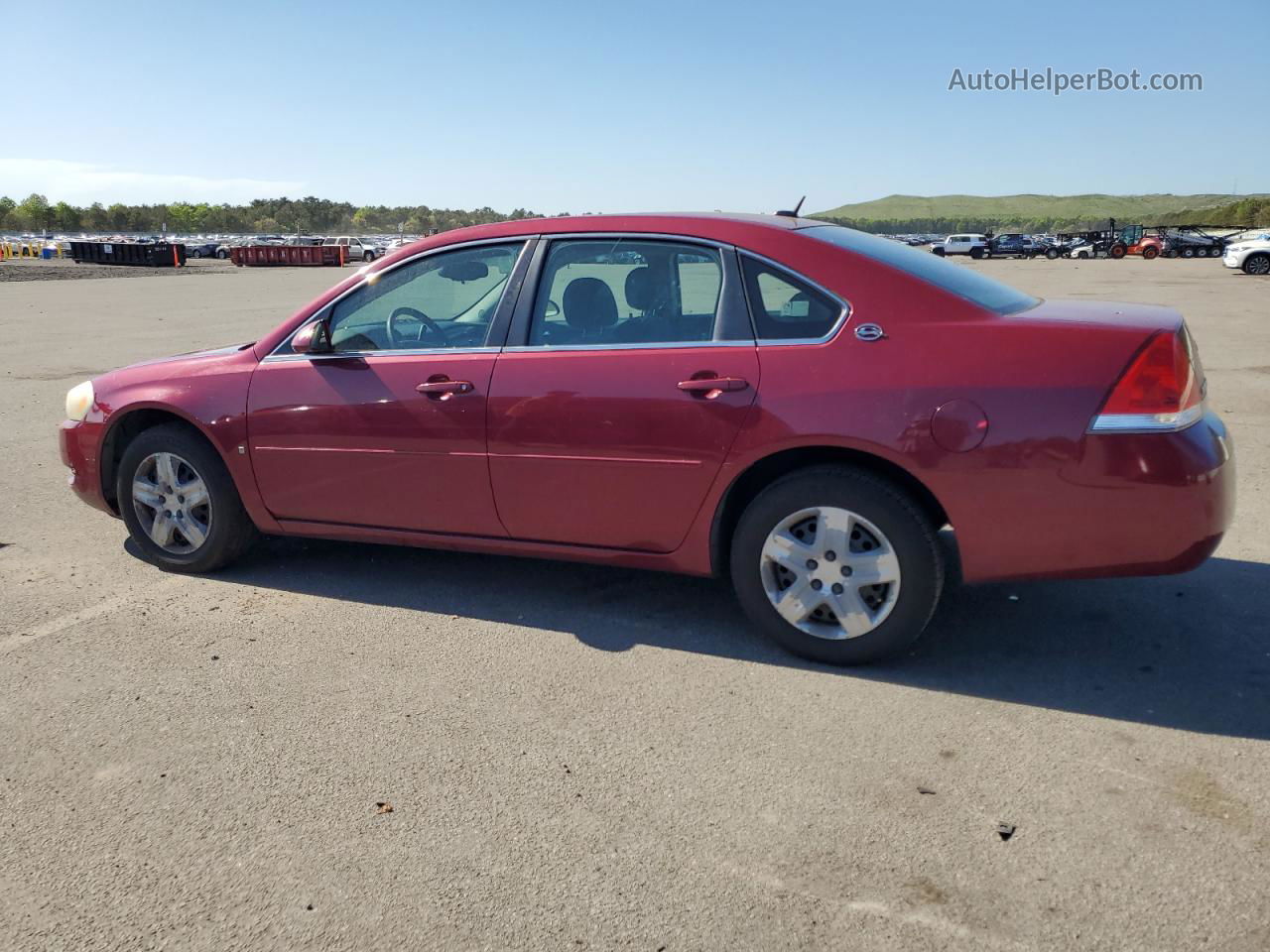 2006 Chevrolet Impala Ls Burgundy vin: 2G1WB58K569303399