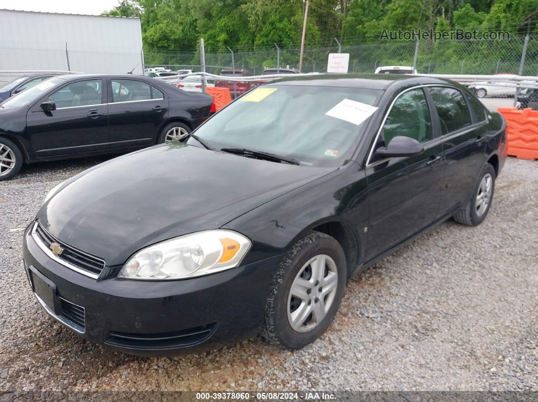 2006 Chevrolet Impala Ls Black vin: 2G1WB58K569417113