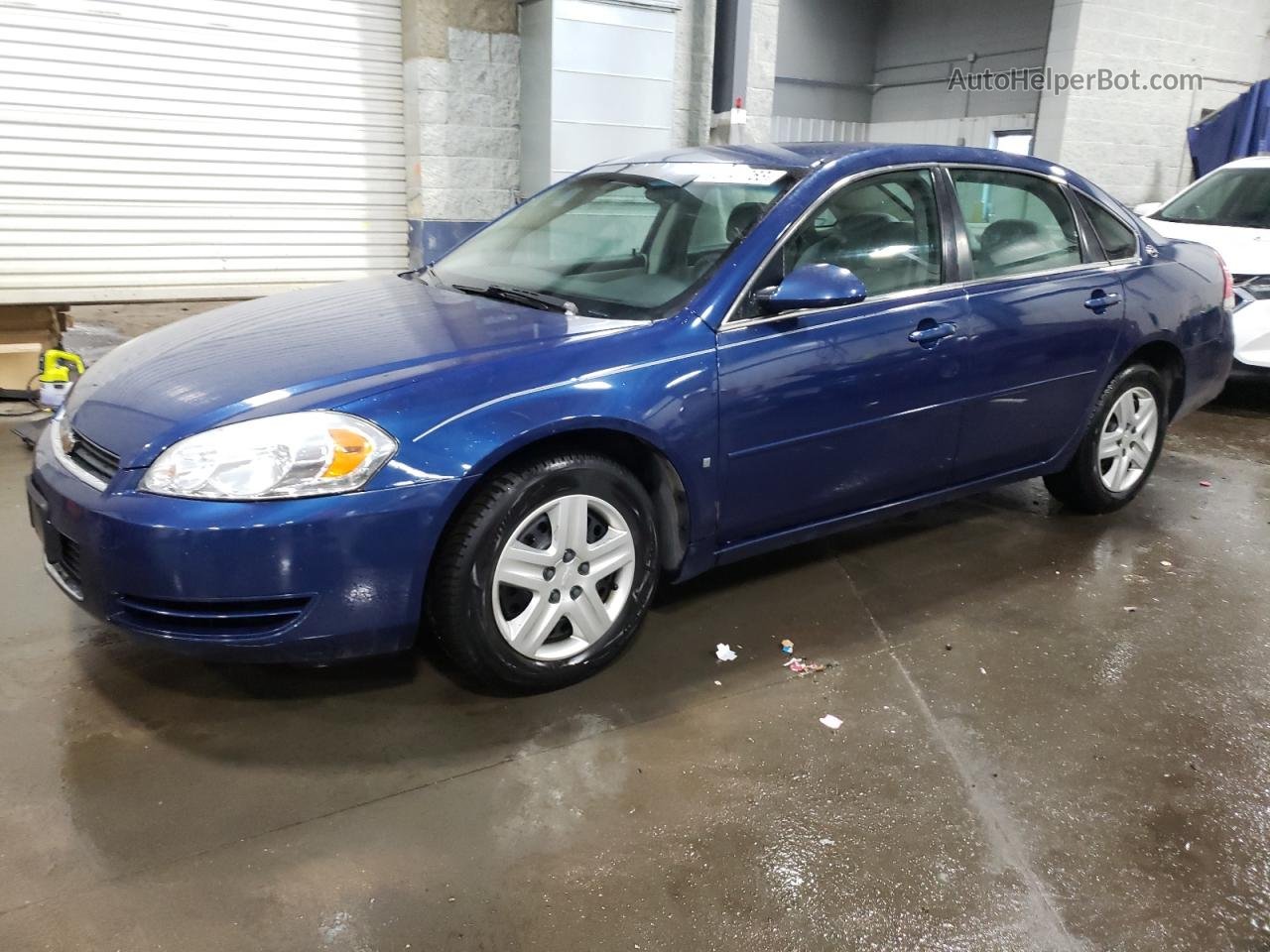 2006 Chevrolet Impala Ls Blue vin: 2G1WB58K669176534