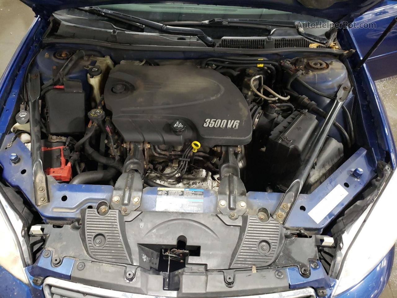 2006 Chevrolet Impala Ls Синий vin: 2G1WB58K669176534