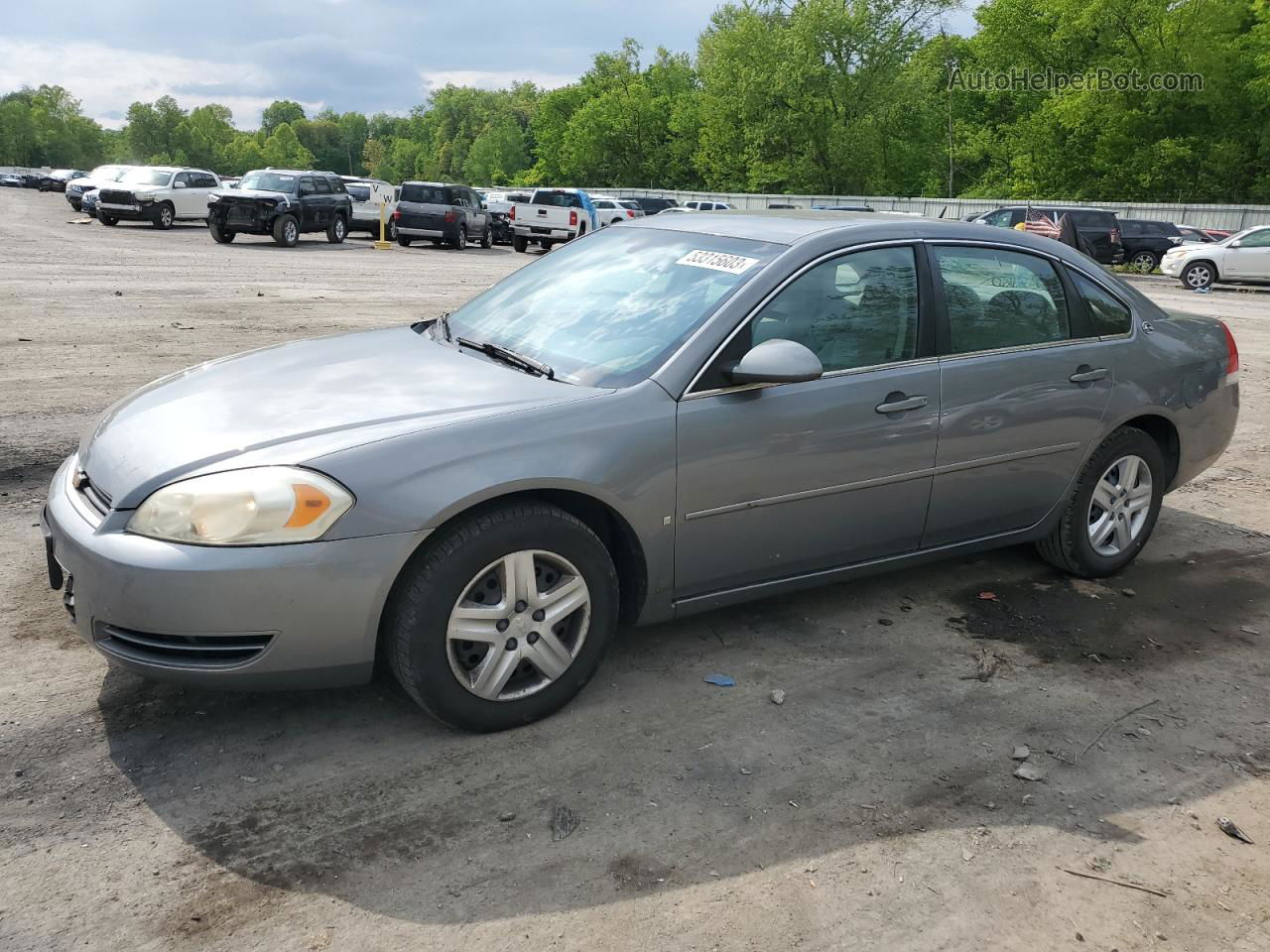 2006 Chevrolet Impala Ls Charcoal vin: 2G1WB58K669191924