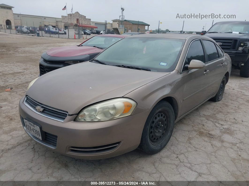 2006 Chevrolet Impala Ls Tan vin: 2G1WB58K669198906