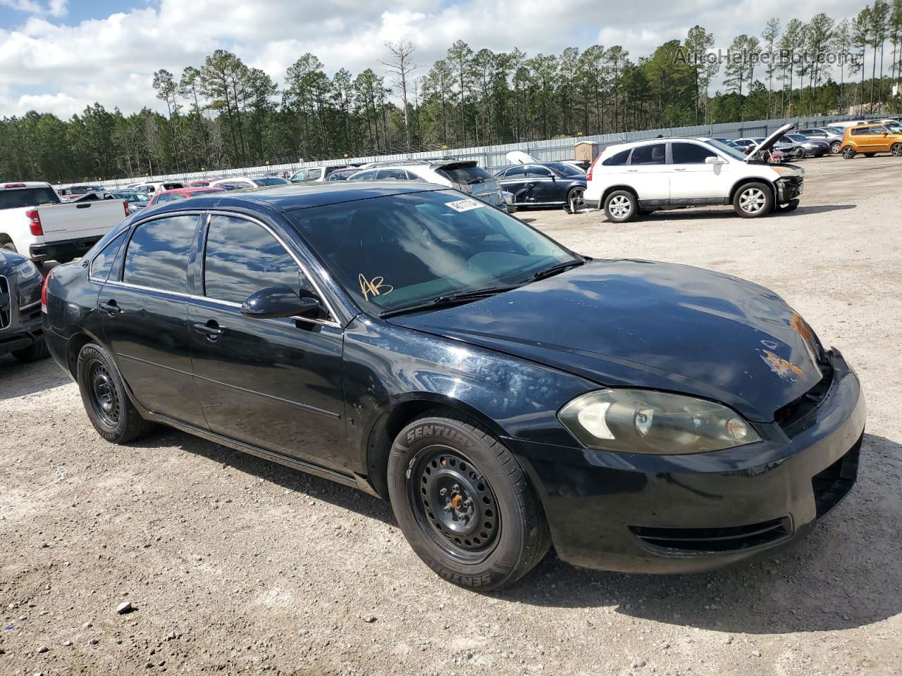 2006 Chevrolet Impala Ls Black vin: 2G1WB58K669429576