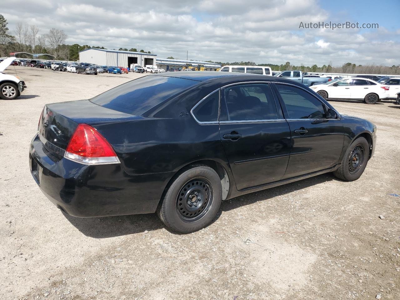 2006 Chevrolet Impala Ls Black vin: 2G1WB58K669429576