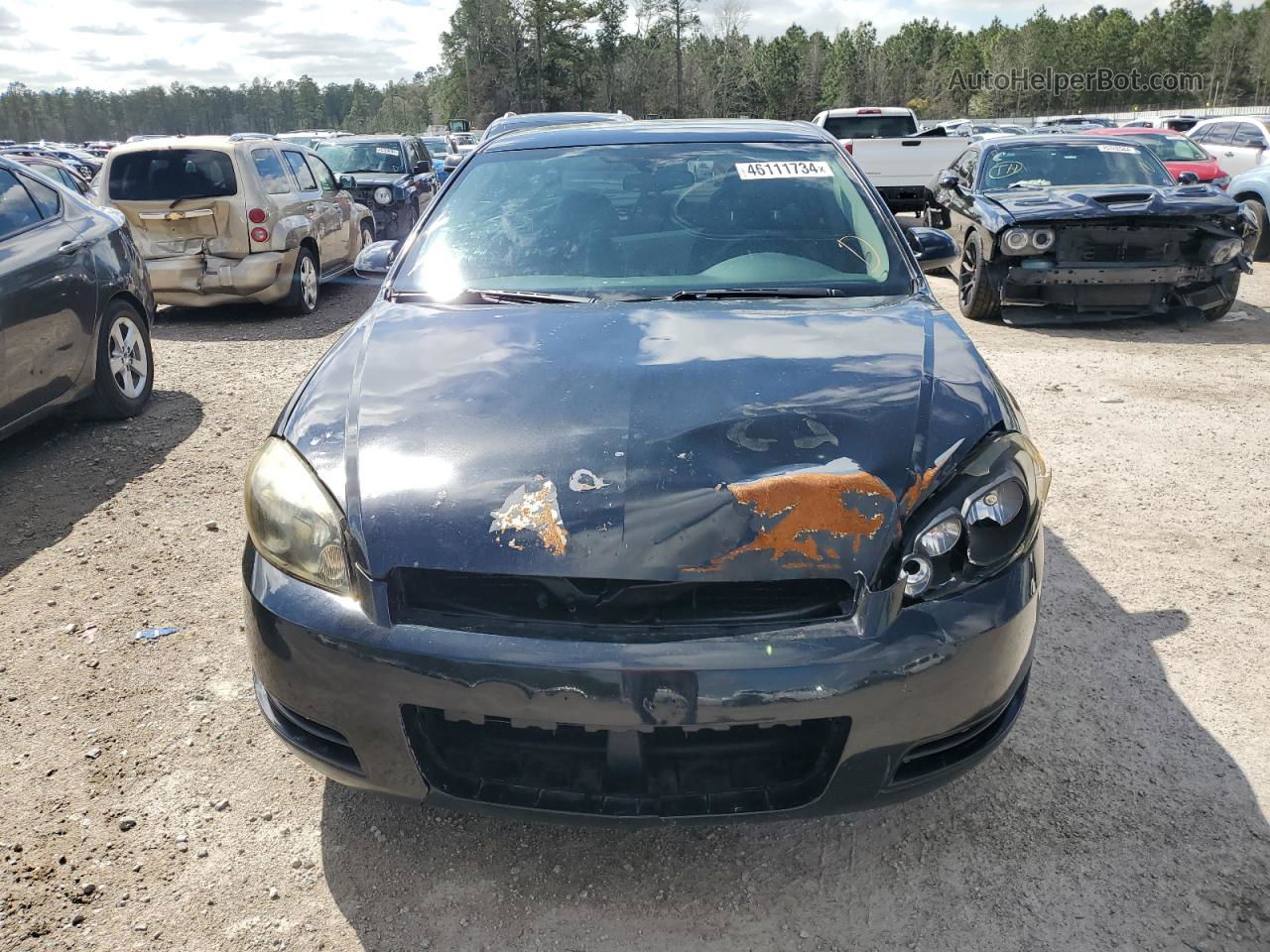 2006 Chevrolet Impala Ls Black vin: 2G1WB58K669429576