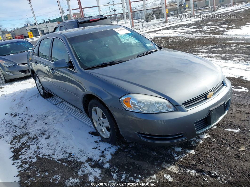 2006 Chevrolet Impala Ls Gray vin: 2G1WB58K769156826