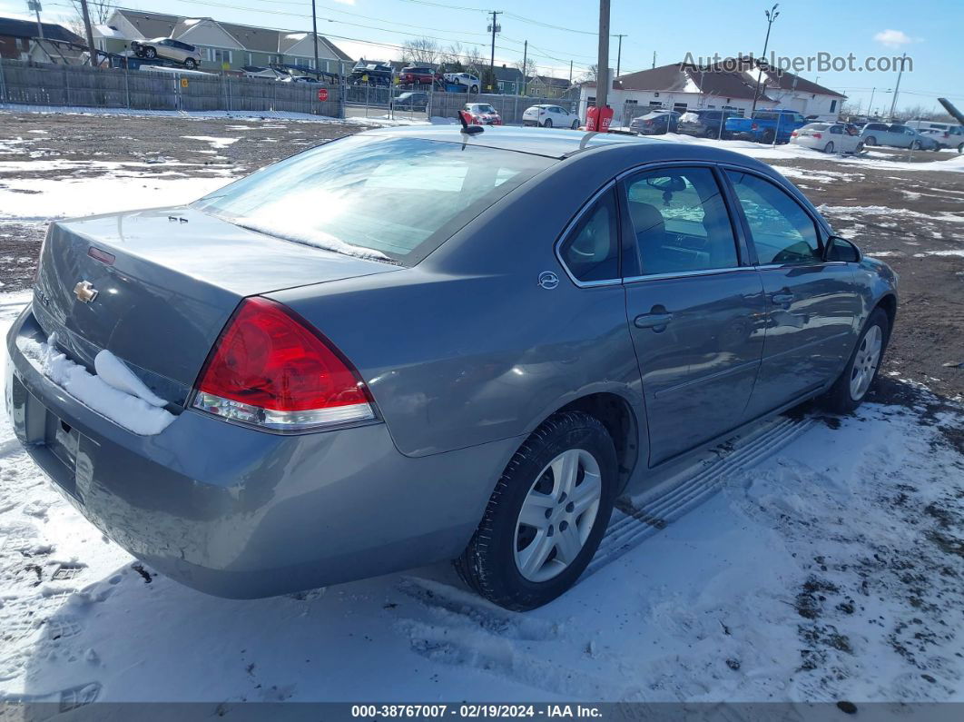 2006 Chevrolet Impala Ls Серый vin: 2G1WB58K769156826