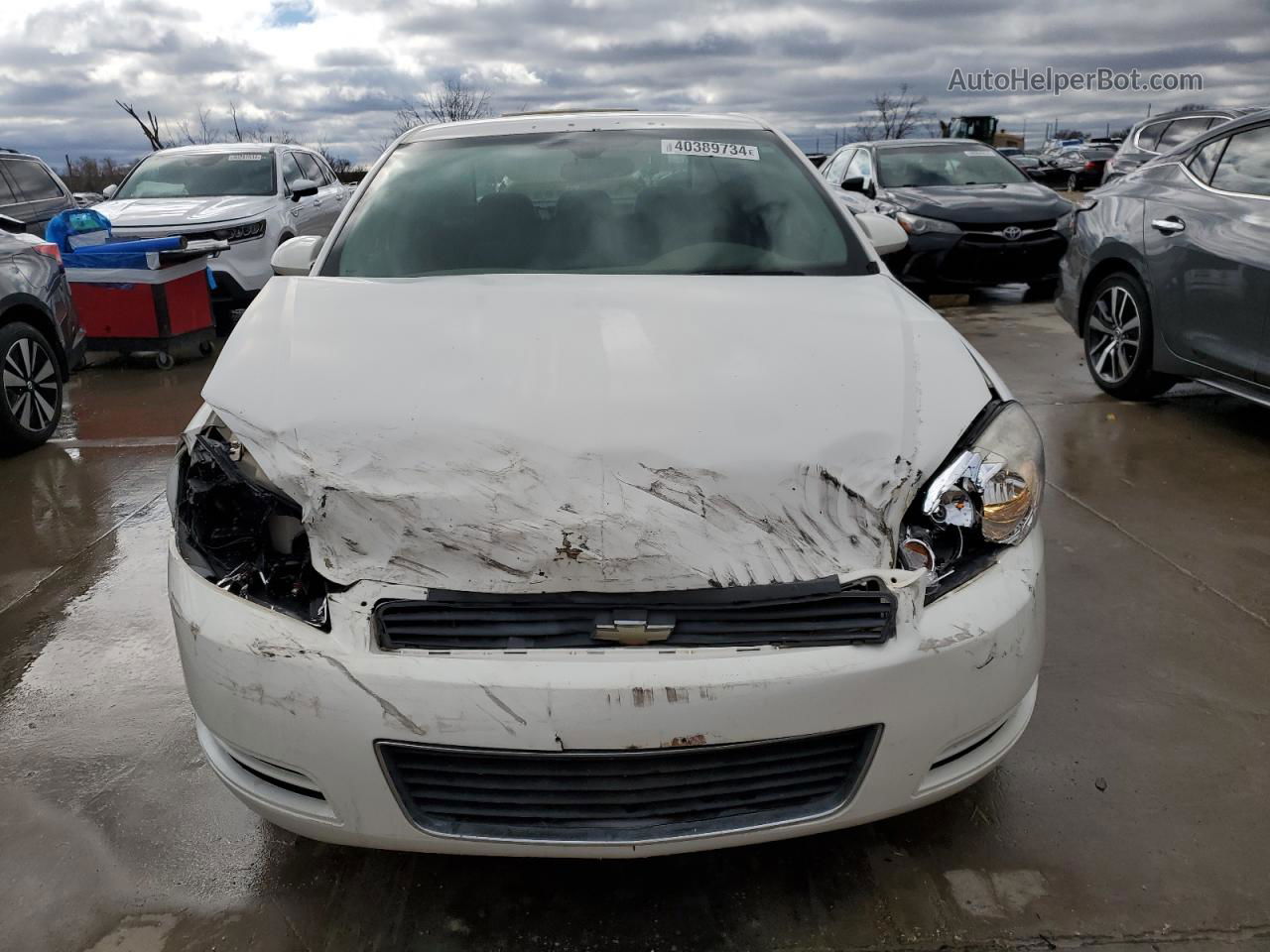 2006 Chevrolet Impala Ls White vin: 2G1WB58K769401107