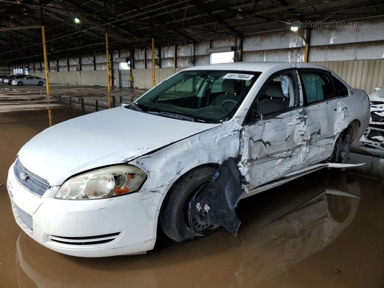 2006 Chevrolet Impala Ls White vin: 2G1WB58K769402094