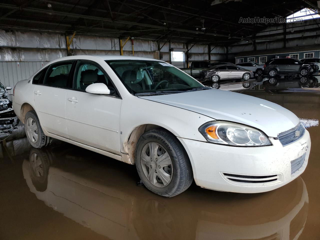 2006 Chevrolet Impala Ls White vin: 2G1WB58K769402094