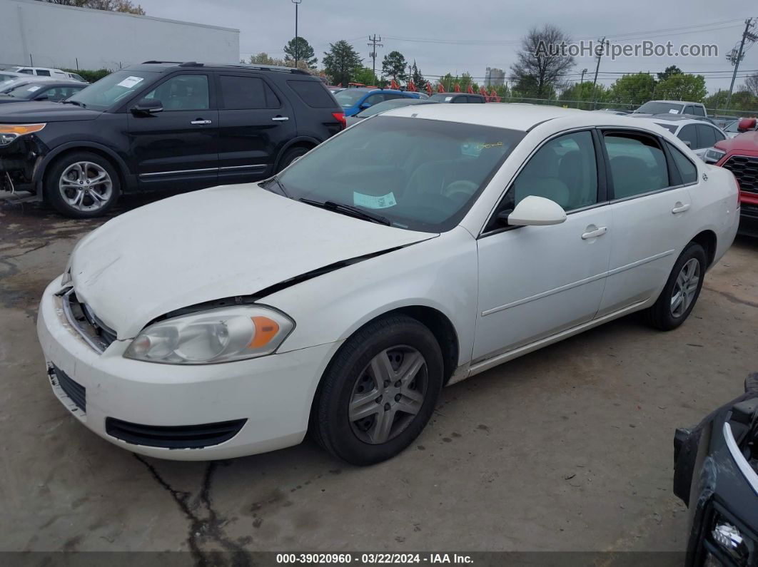 2006 Chevrolet Impala Ls White vin: 2G1WB58K869138271