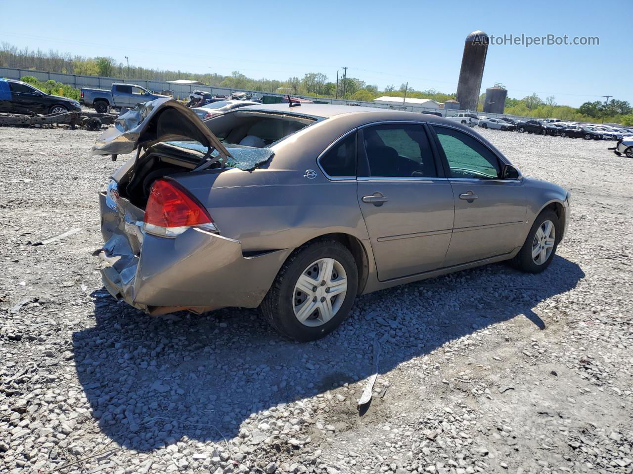 2006 Chevrolet Impala Ls Gray vin: 2G1WB58K869215950