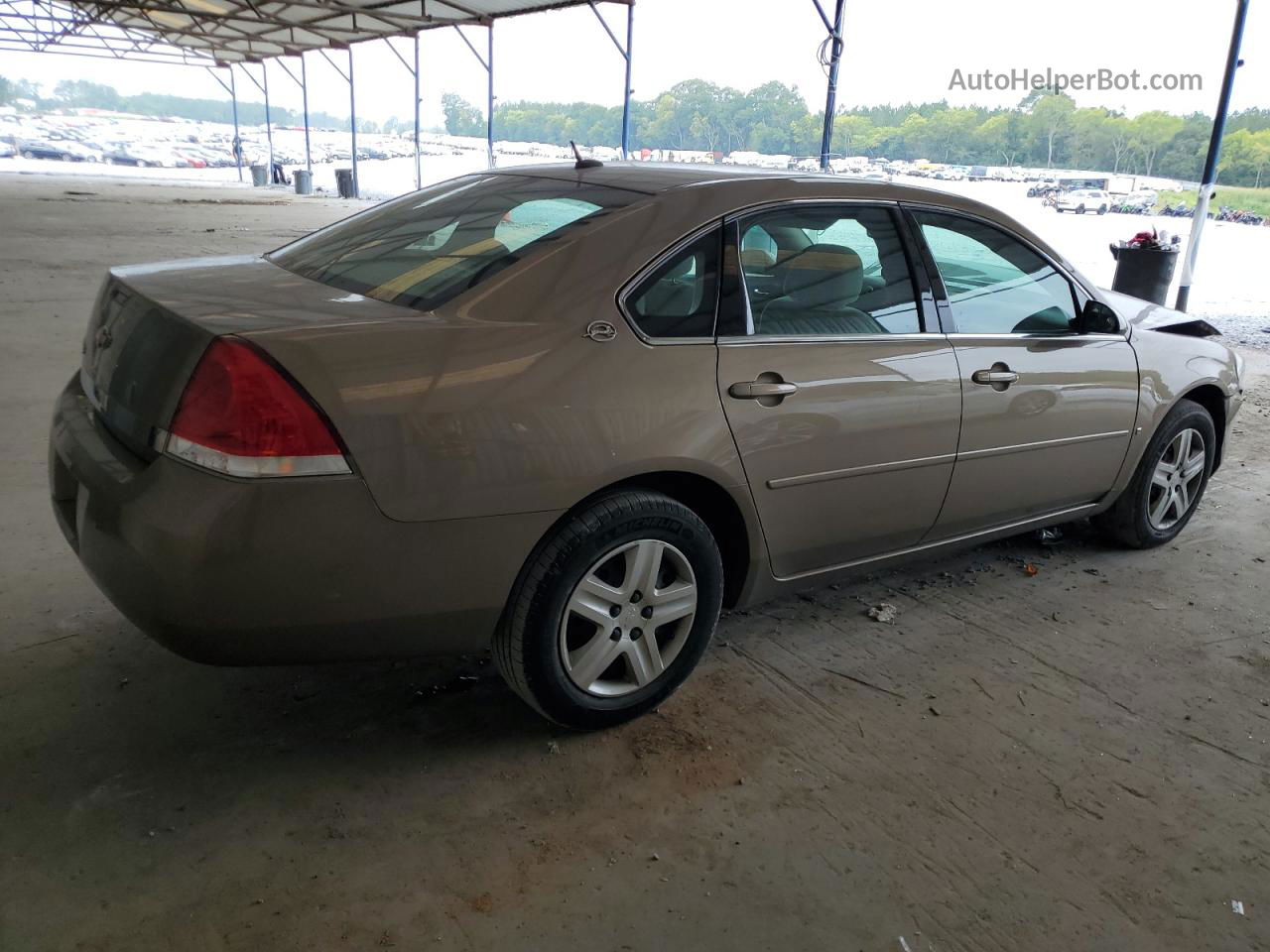 2006 Chevrolet Impala Ls Бежевый vin: 2G1WB58K869314476