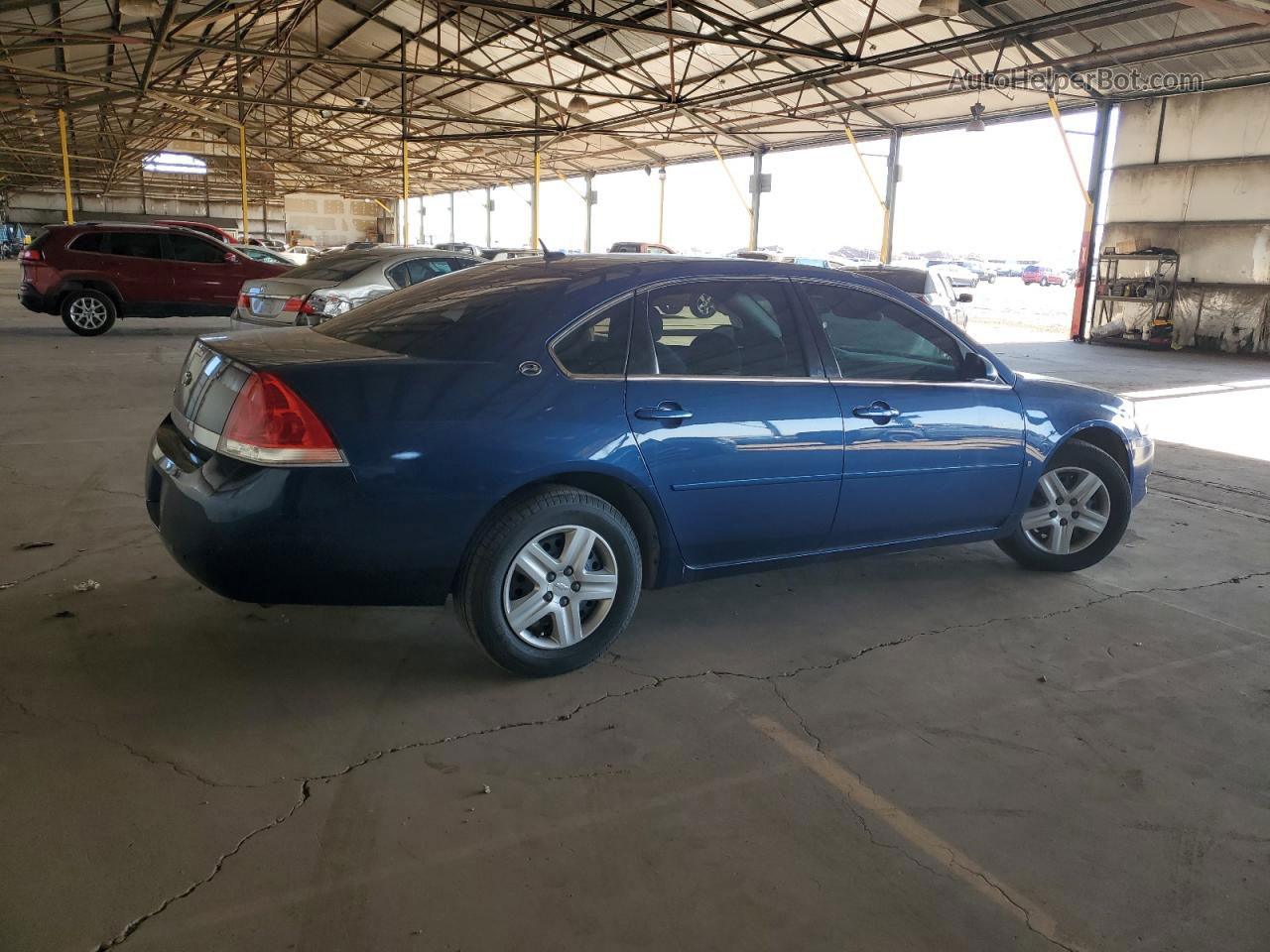 2006 Chevrolet Impala Ls Blue vin: 2G1WB58K869320312