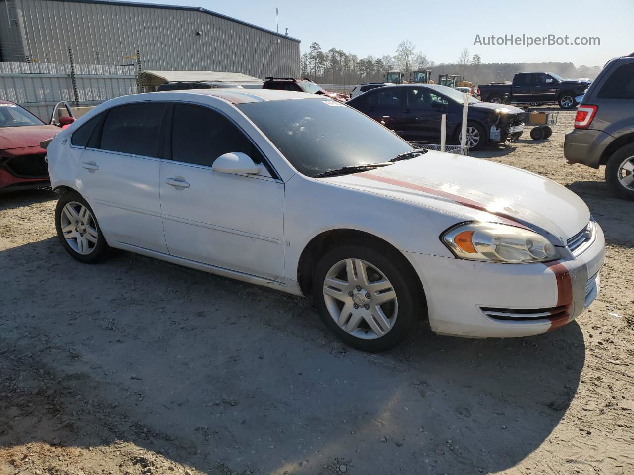 2006 Chevrolet Impala Ls White vin: 2G1WB58K869427103