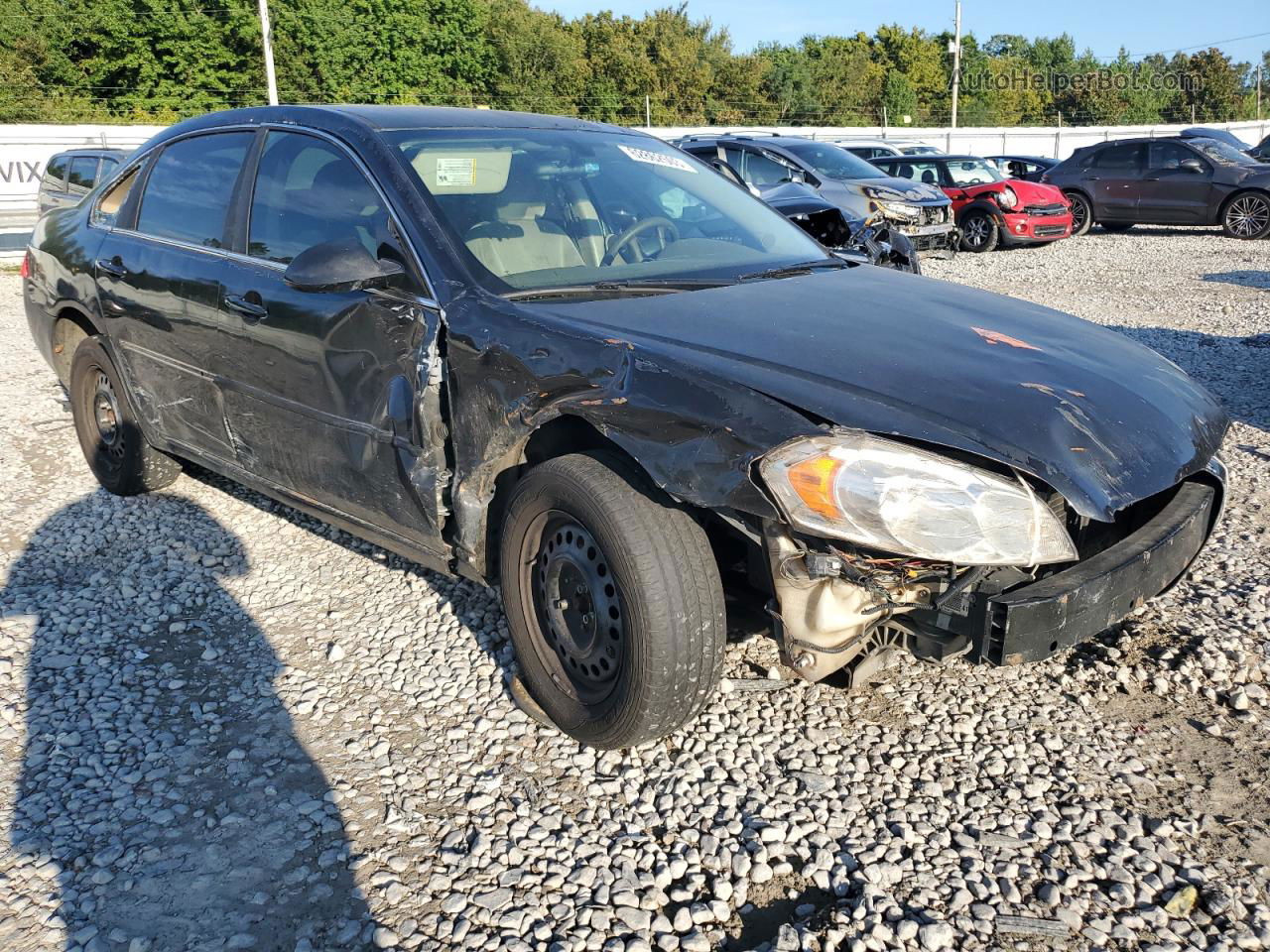 2006 Chevrolet Impala Ls Black vin: 2G1WB58K969243465